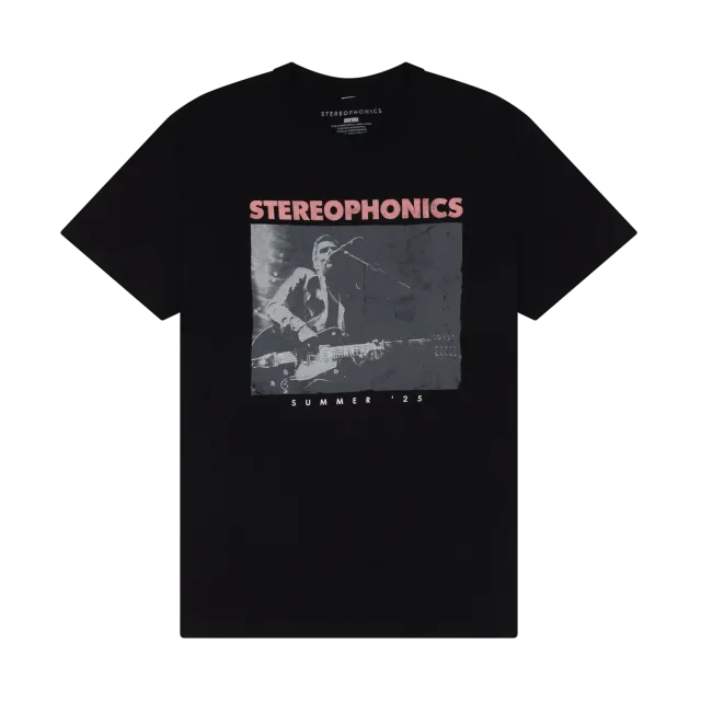 EMI Summer 25 Tour T-shirt noir coton Stereophonics
