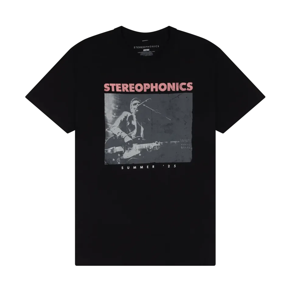EMI Summer 25 Tour T-shirt noir coton Stereophonics