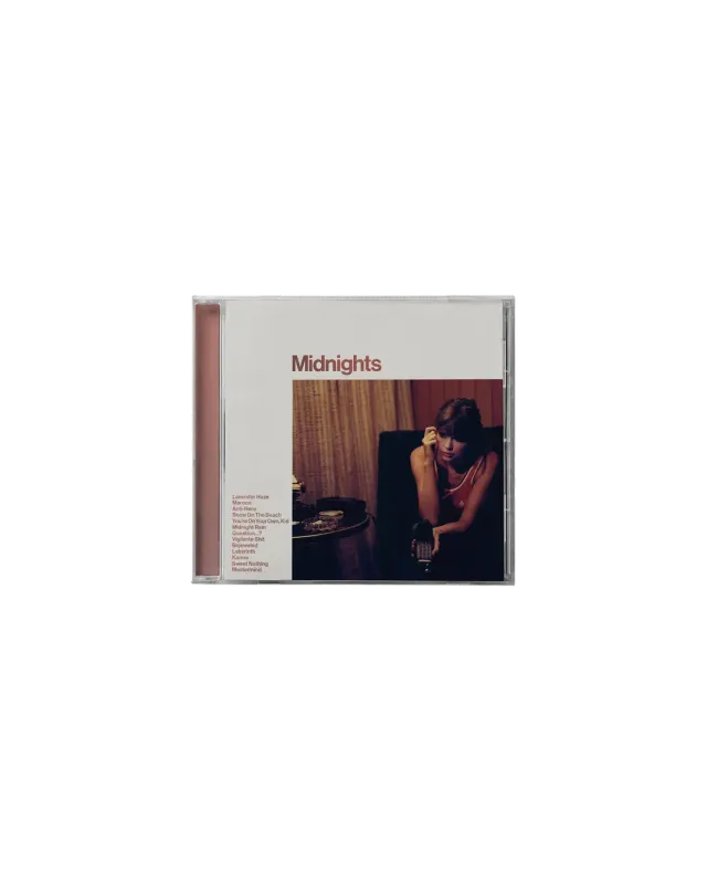 EMI Midnights Blood Moon Edition CD orange marbré
