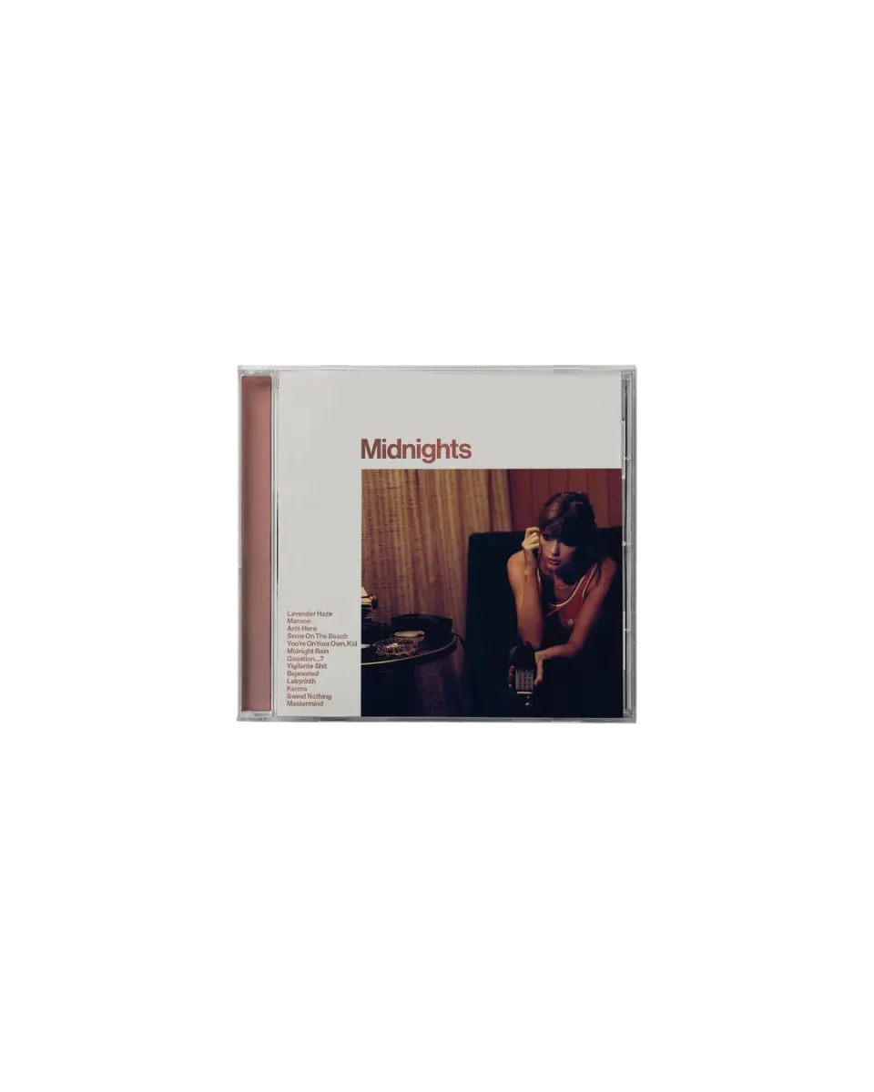 EMI Midnights Blood Moon Edition CD orange marbré