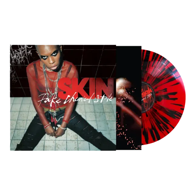 EMI Fake Chemical State vinyle LP splatter rouge et noir