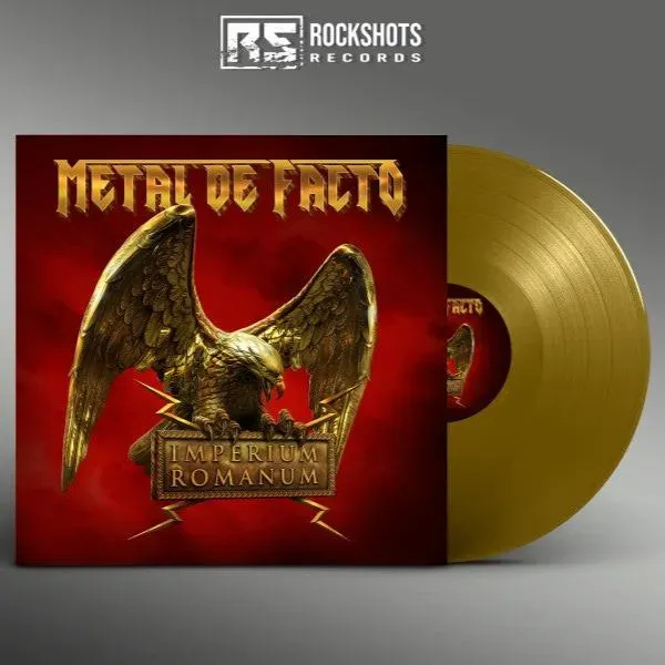 Metal De Facto Imperium Romanum vinyle jaune