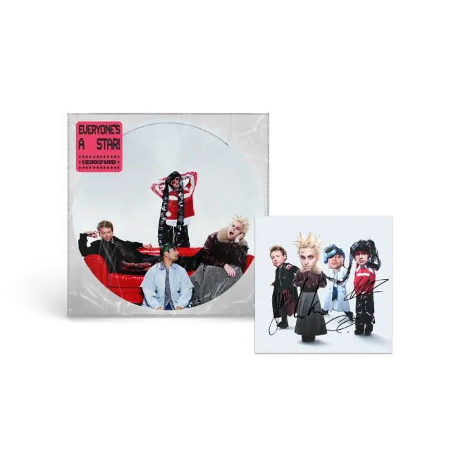 EMI Everyone’s A Star picture disc vinyle + carte signée