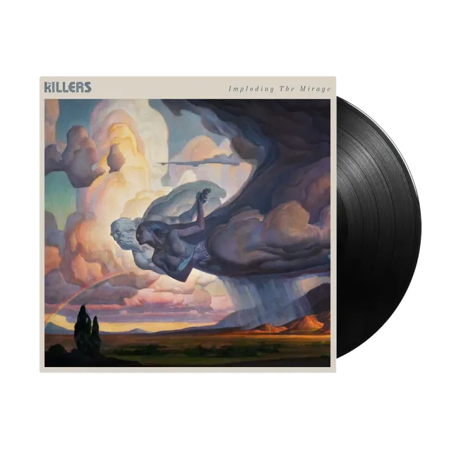 EMI Imploding The Mirage LP vinyle double gatefold