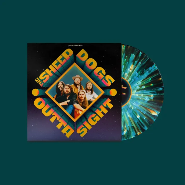 Sheepdogs Outta Sight disque vinyle couleur splatter