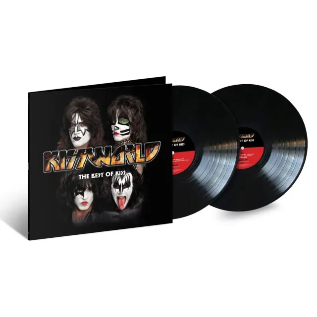 KISS Kissworld The Best Of KISS double vinyle 2LP compilation