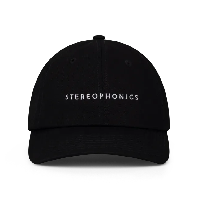 EMI Black Logo casquette noire logo blanc