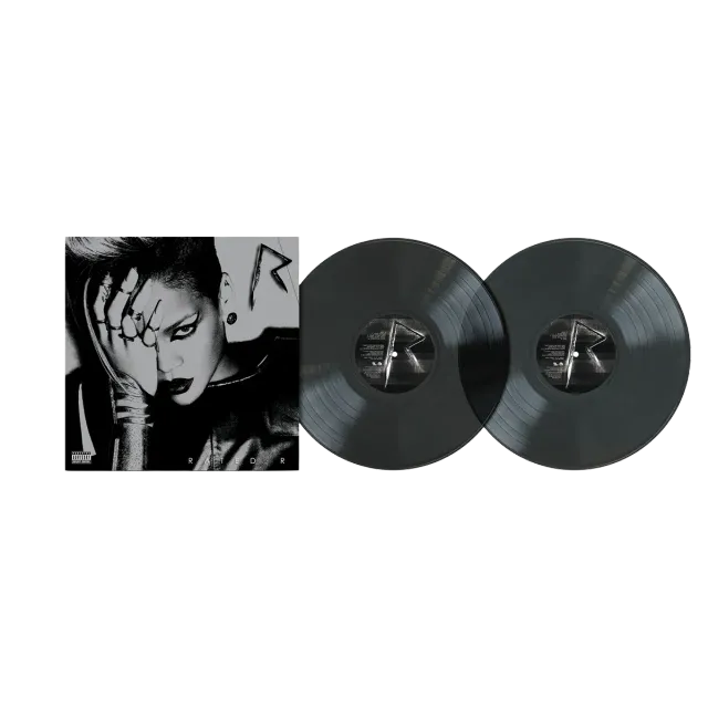 EMI Rated R double vinyle 2LP black ice translucide