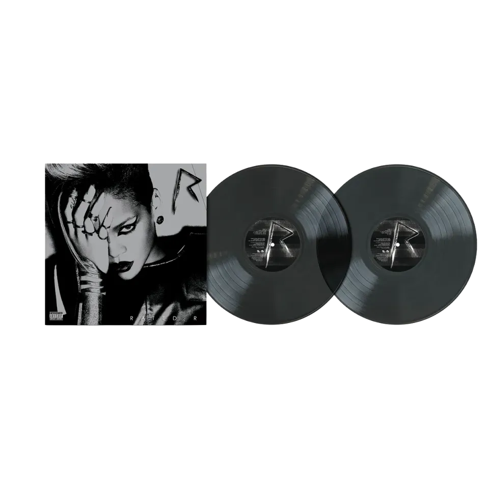 EMI Rated R double vinyle 2LP black ice translucide