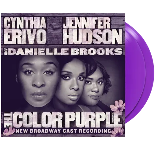 Center Stage Records The Color Purple cast recording vinyle violet