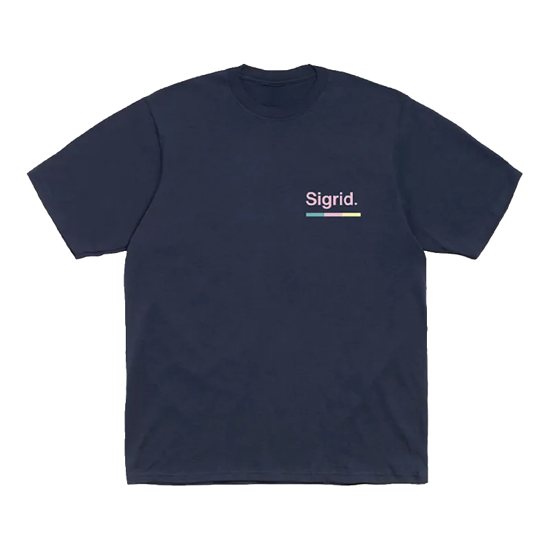 EMI Sigrid There's Always More That I Could Say T-shirt marine