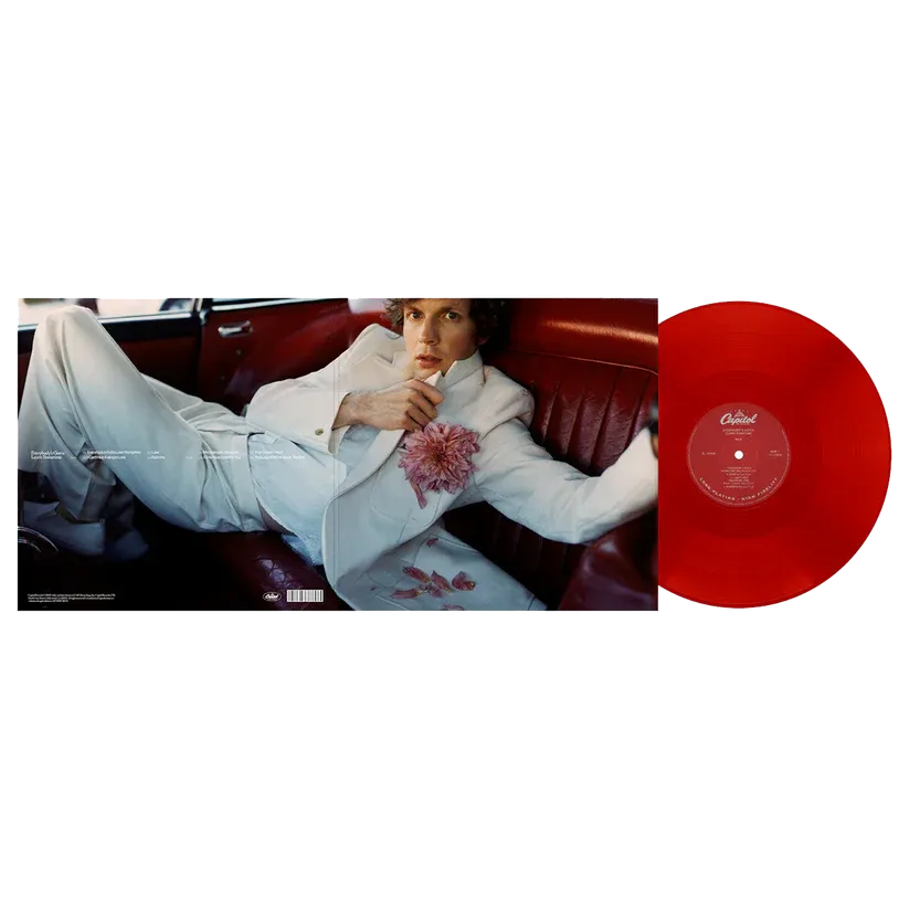 EMI Beck Everybody's Gotta Learn vinyle rouge opaque