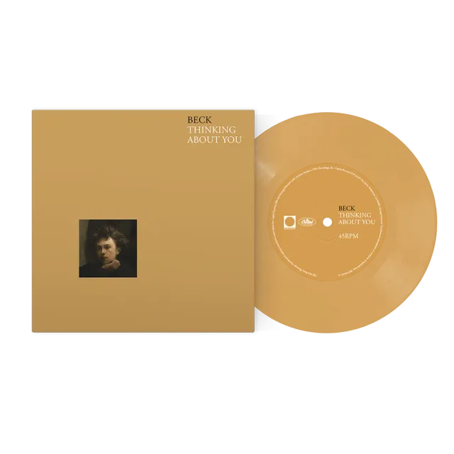 EMI Thinking About You single vinyle caramel Beck