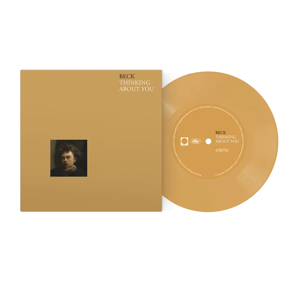 EMI Thinking About You single vinyle caramel Beck