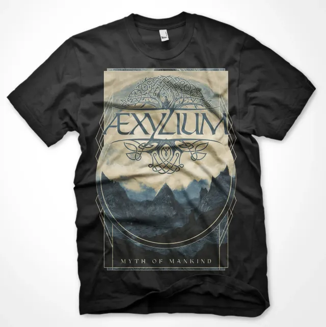 Aexylium Myth Of Mankind T-shirt metal coton