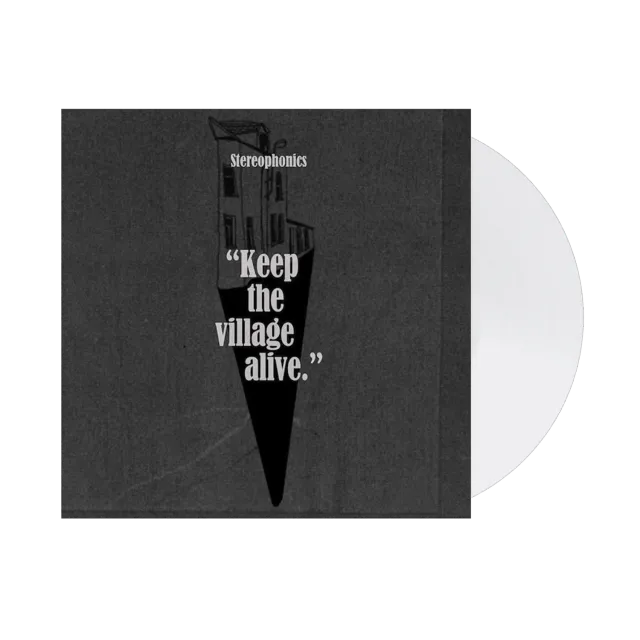 EMI Keep The Village Alive Limited Clear LP vinyle transparent