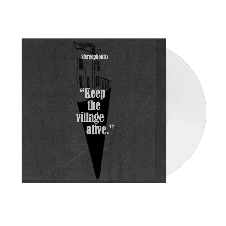 EMI Keep The Village Alive Limited Clear LP vinyle transparent