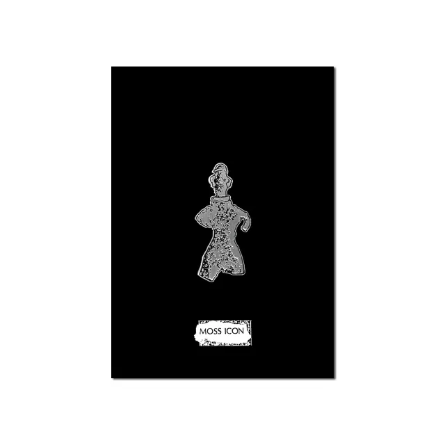Temporary Residence Moss Icon pin's émail 1,25 pouce carte