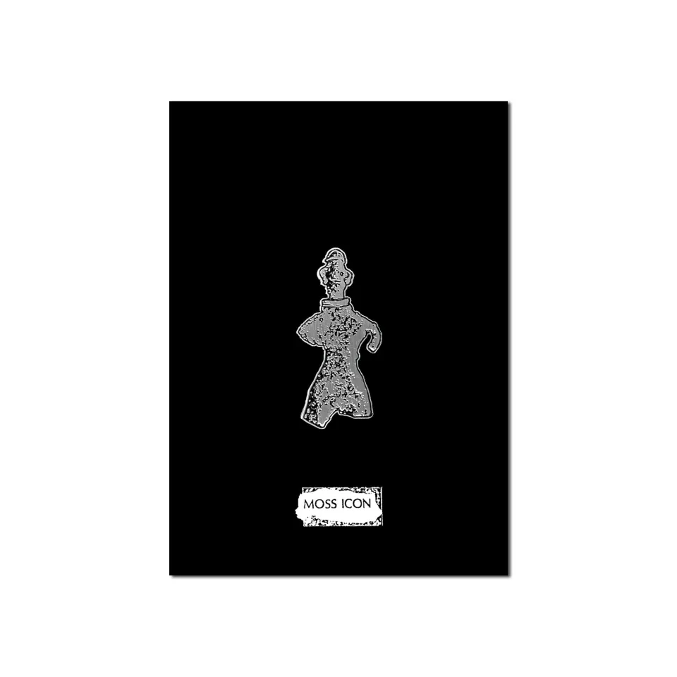 Temporary Residence Moss Icon pin's émail 1,25 pouce carte