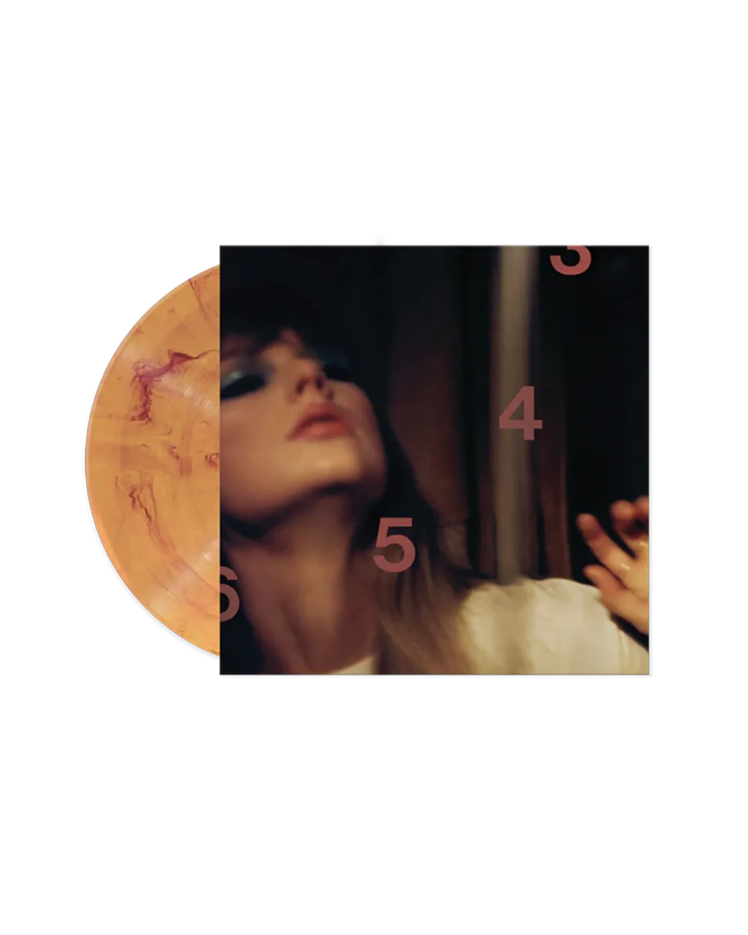 EMI Midnights Blood Moon Edition vinyle orange marbré