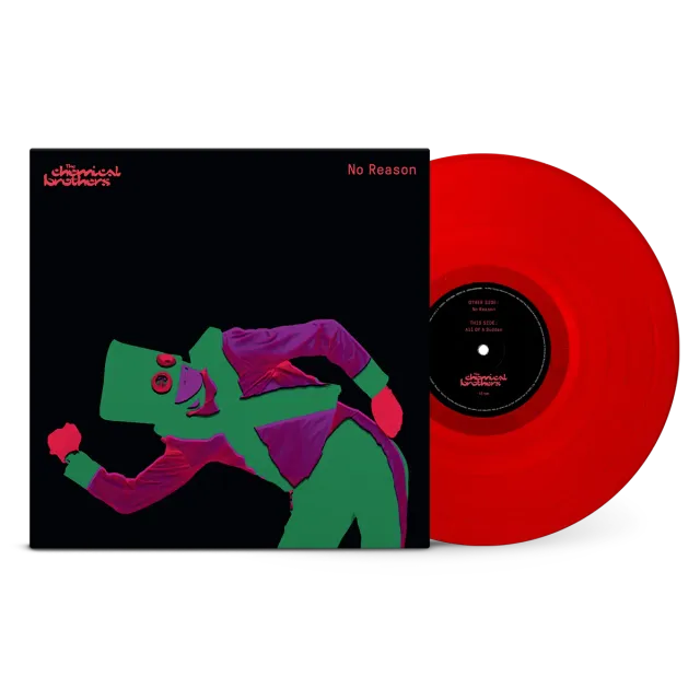 EMI No Reason single vinyle rouge 12" 180g