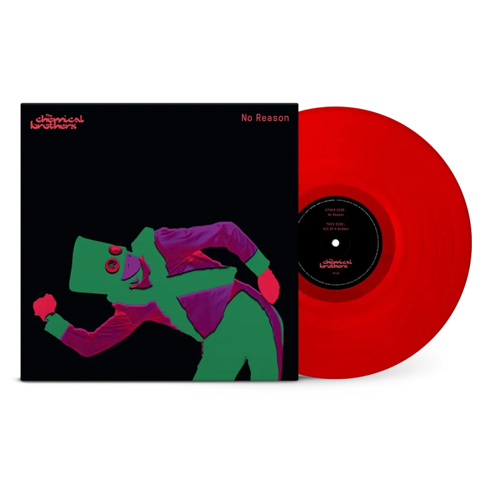 EMI No Reason single vinyle rouge 12" 180g