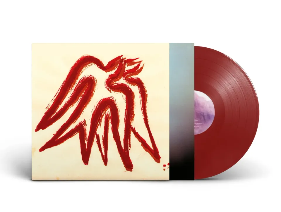Eluvium Lambent Material vinyle rouge foncé LP