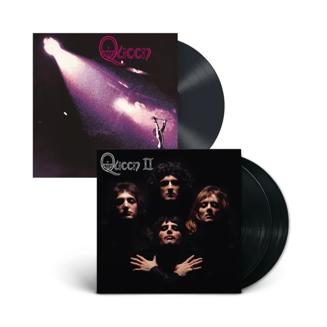 Queen Queen I + Queen II vinyle lot 2 LP