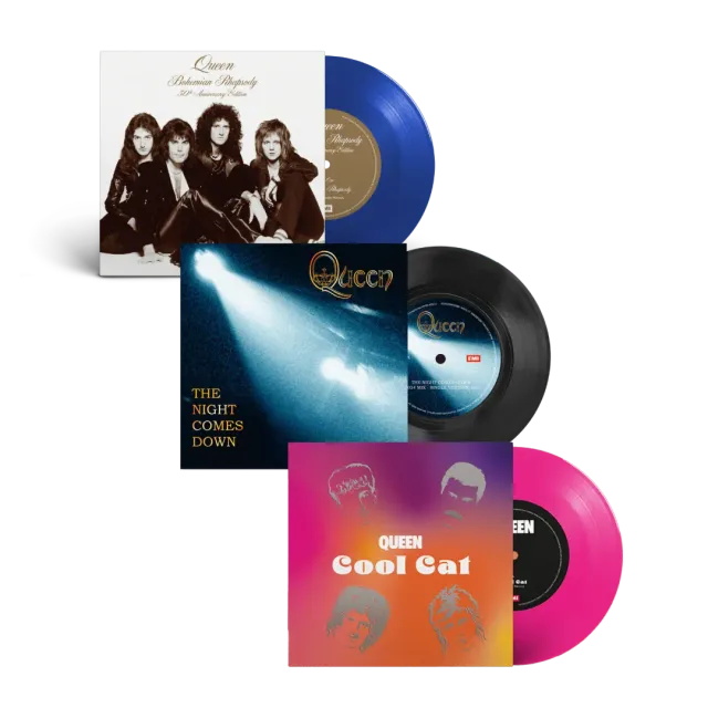 EMI Queen Singles Bundle coffret 3 vinyles 7 pouces