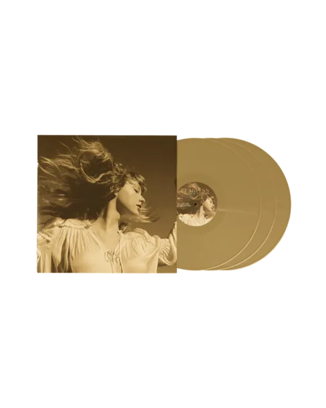 Taylor Swift Fearless Taylor's Version vinyle 3 LP doré