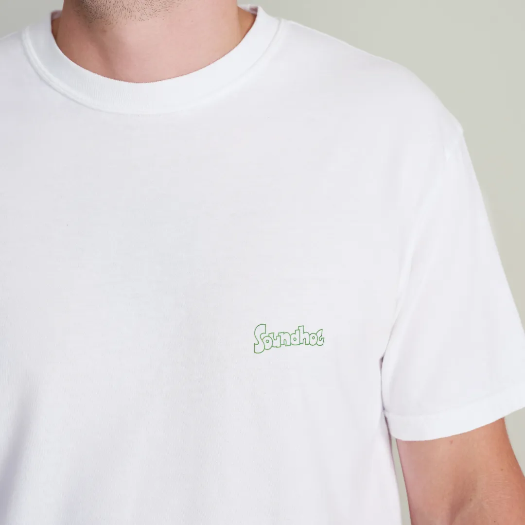 EMI Soundhog T-shirt blanc coton