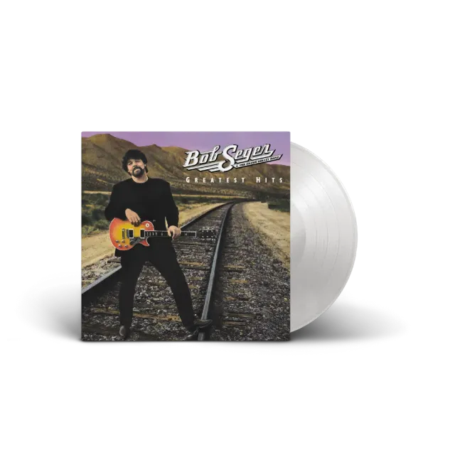 Bob Seger Greatest Hits vinyle LP argent exclusif