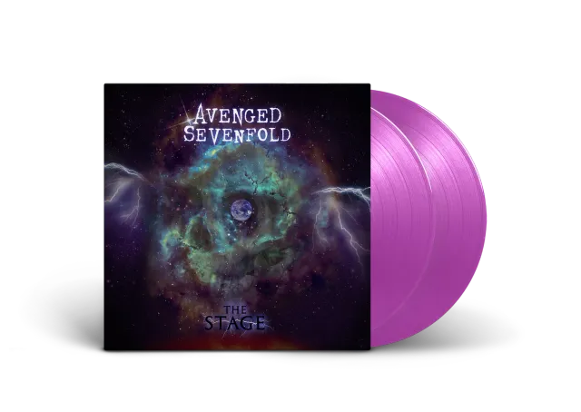 EMI Avenged Sevenfold The Stage vinyle violet néon 2LP