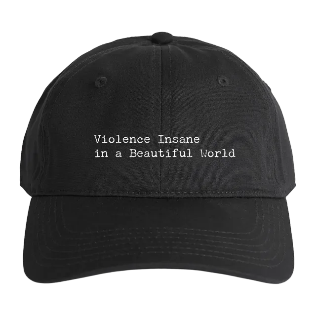 Roger Taylor Violence Insane in a Beautiful World Casquette brodée