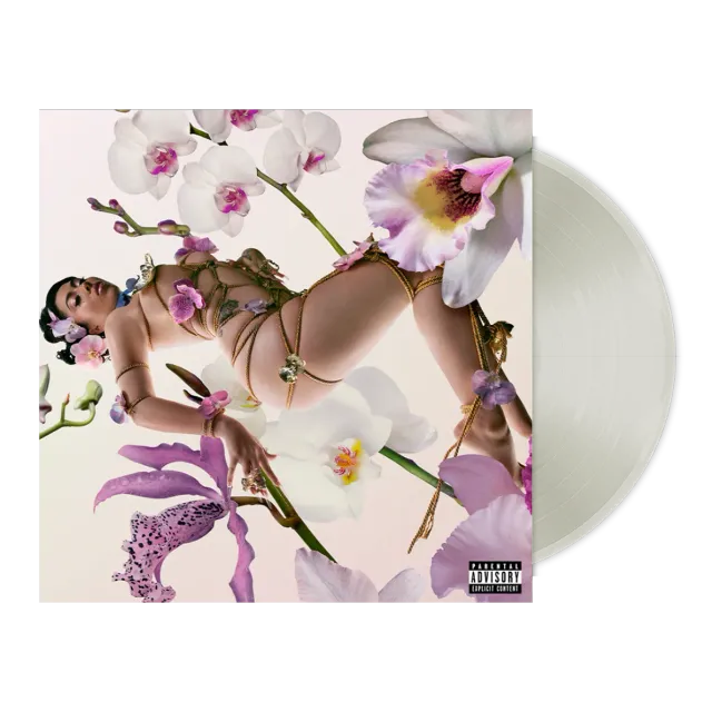 EMI Orquídeas vinyle LP laiteux transparent exclusif