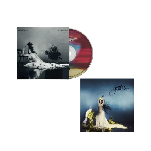 Jessie Superbloom CD pochette alt + carte signée
