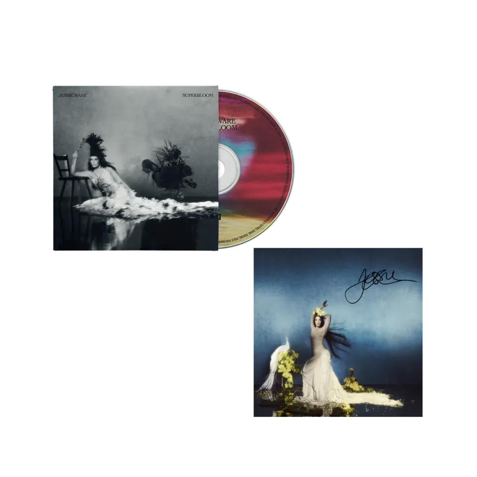 Jessie Superbloom CD pochette alt + carte signée