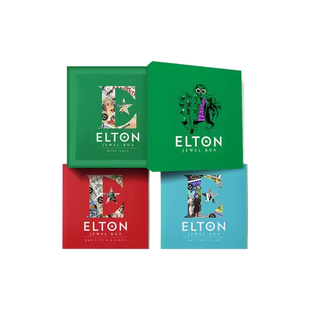 EMI Jewel Box coffret vinyle 9LP Elton John