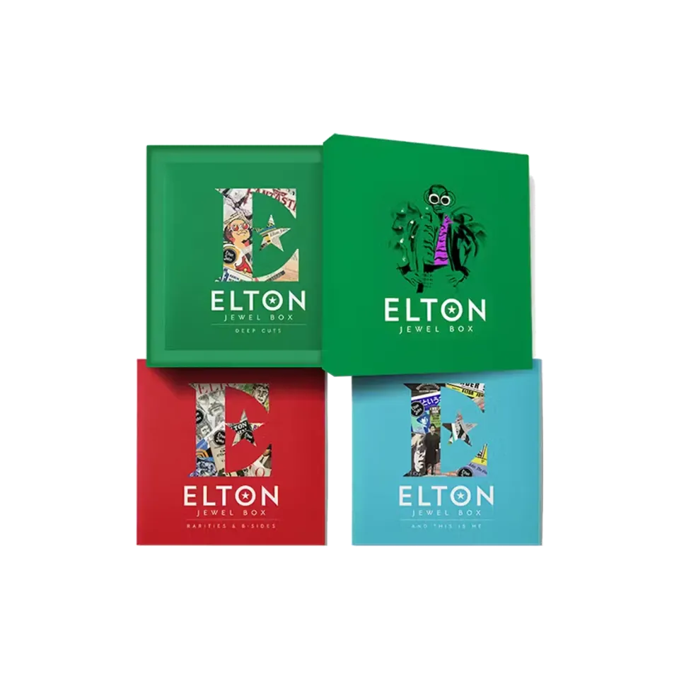 EMI Jewel Box coffret vinyle 9LP Elton John
