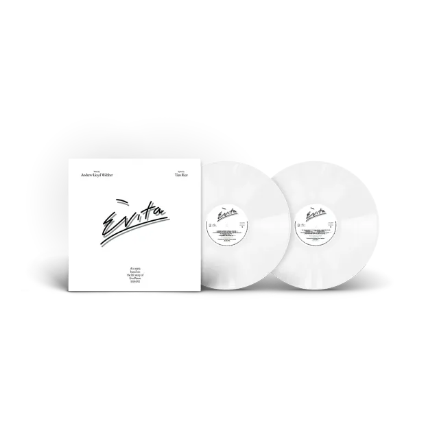 EMI Evita White Vinyl 2LP vinyle blanc édition limitée