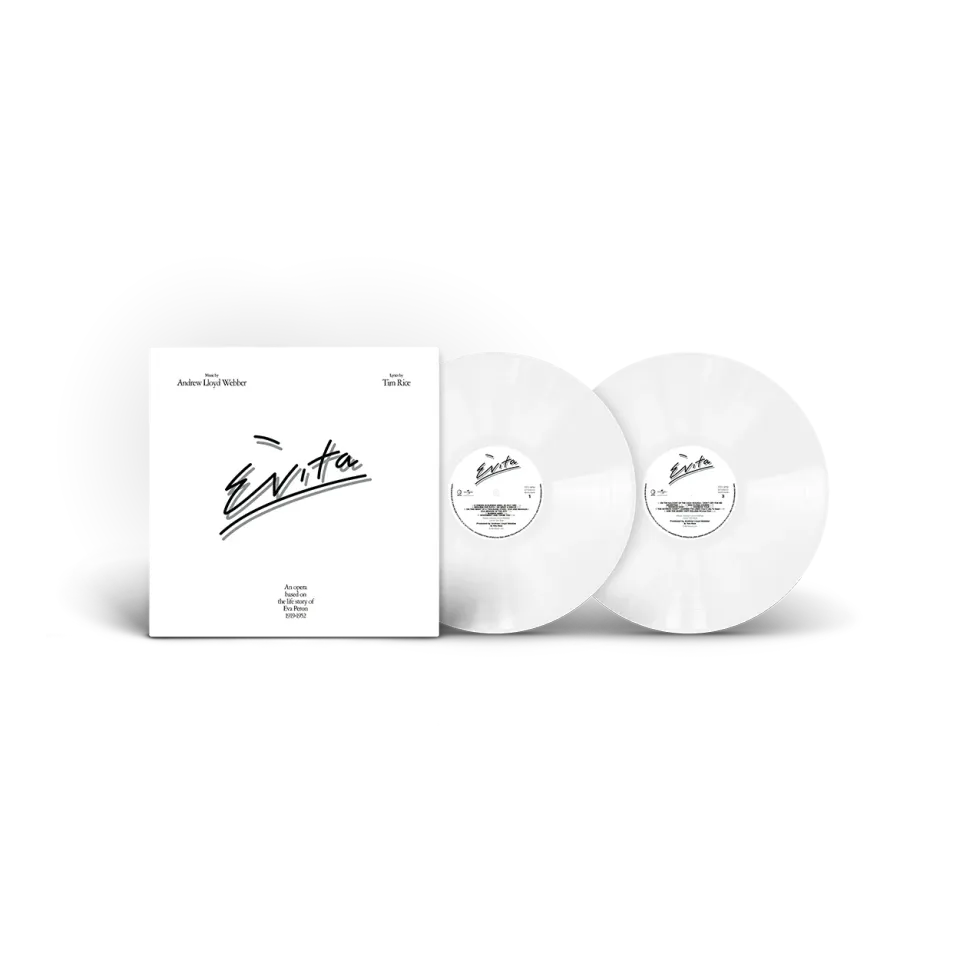 EMI Evita White Vinyl 2LP vinyle blanc édition limitée