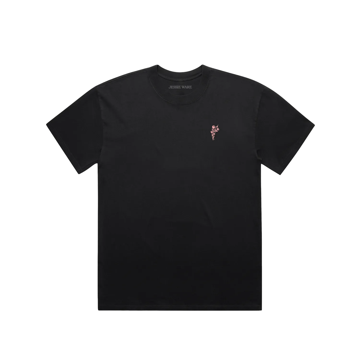 EMI Superbloom t-shirt noir coton bio XS à XL