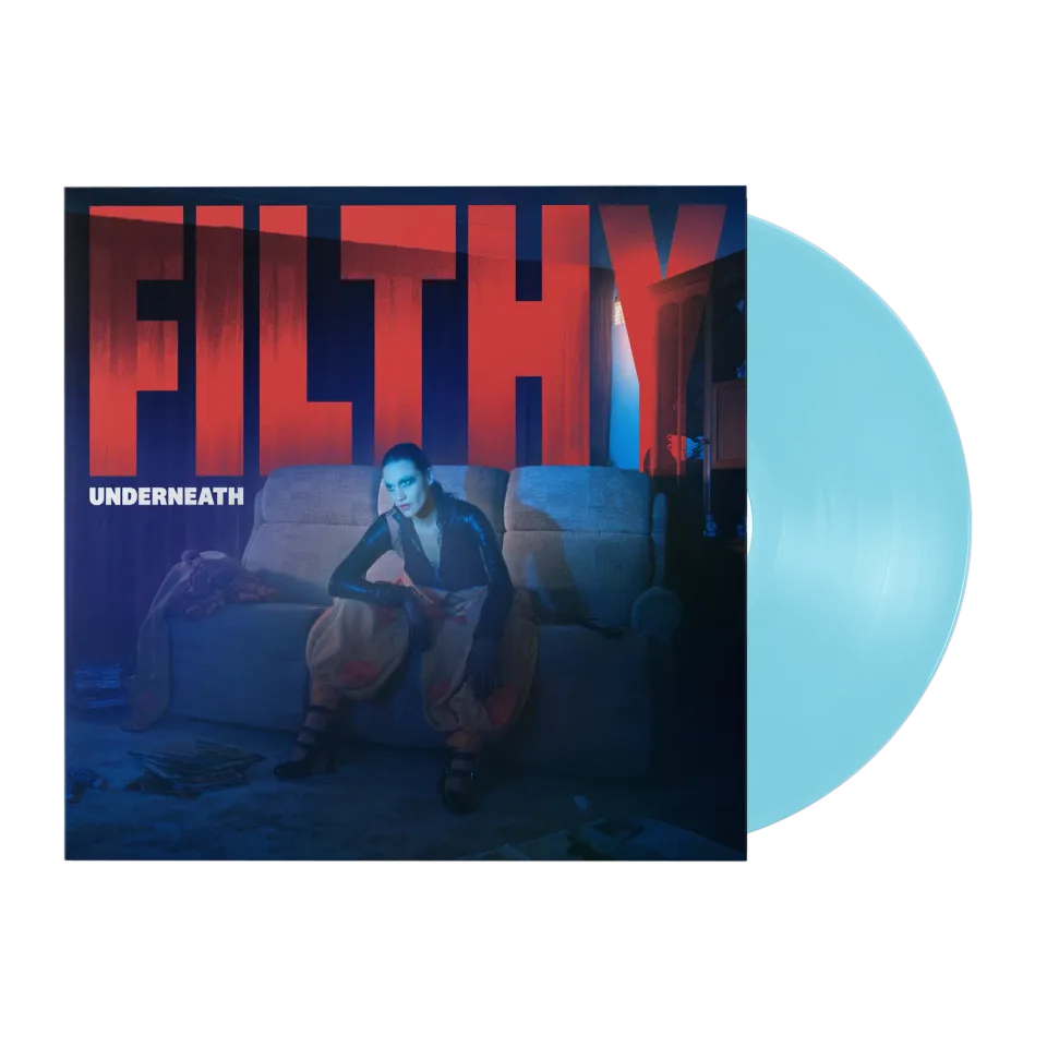 EMI Filthy Underneath vinyle bleu 140g exclusif