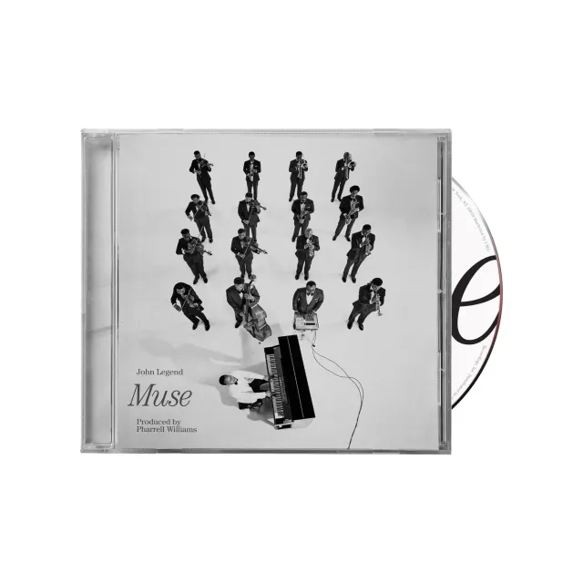 EMI Muse CD John Legend + carte art signée
