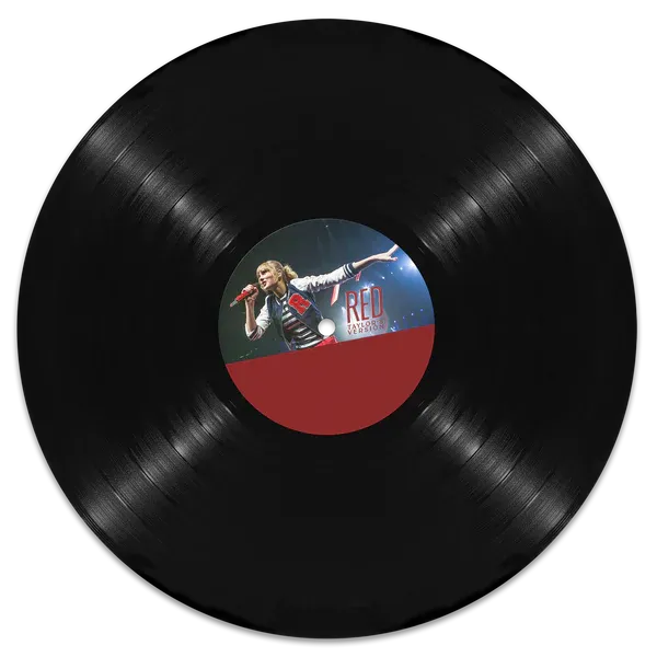 Taylor Swift Red Taylor's Version vinyle 4 LP noir