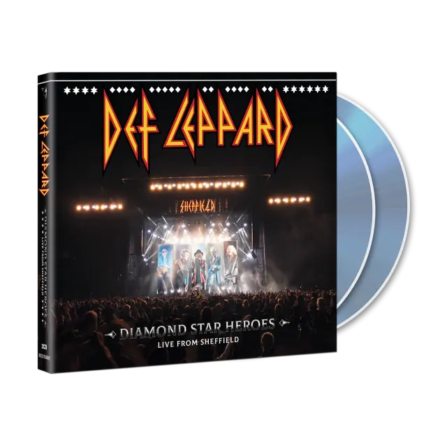 Def Leppard Diamond Star Heroes Live From Sheffield double CD 2CD