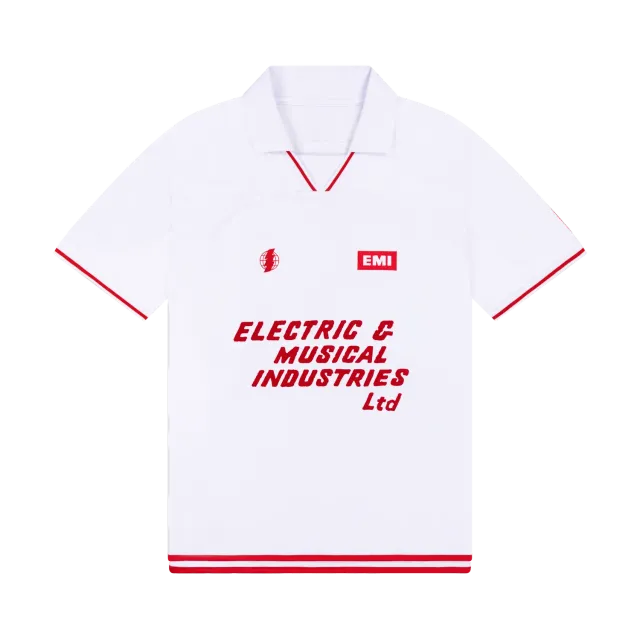 EMI Records Away maillot blanc 31 manches courtes