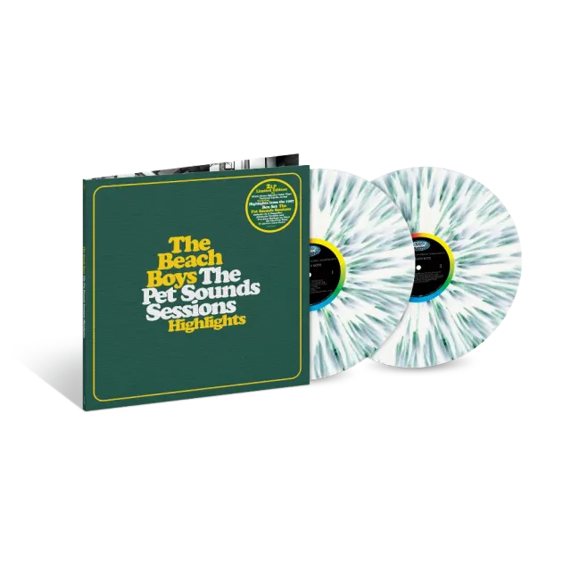 EMI Pet Sounds Sessions Highlights double vinyle blanc vert