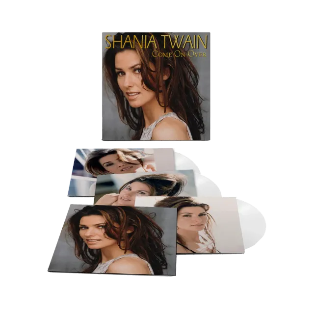 Shania Twain Come On Over vinyle 3LP clear 180g
