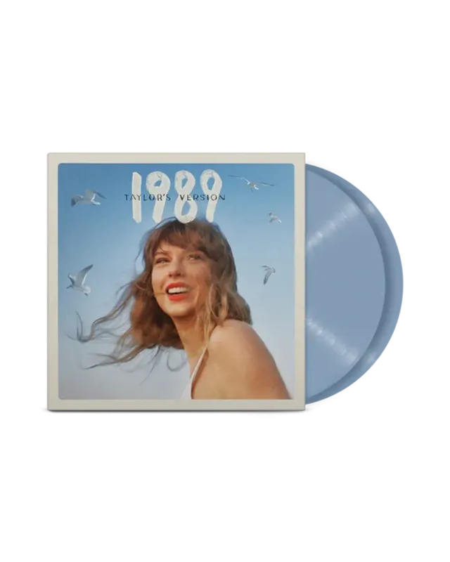 Taylor Swift 1989 Taylor’s Version vinyle 2LP bleu ciel